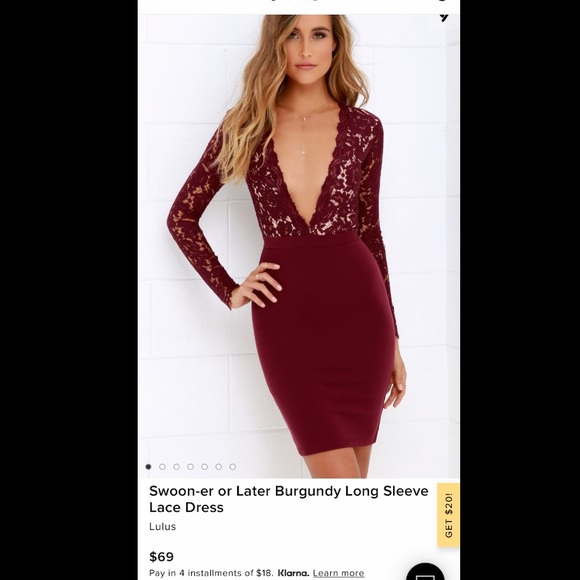 Lulus Dresses & Skirts - Lulu’s long sleeve dress